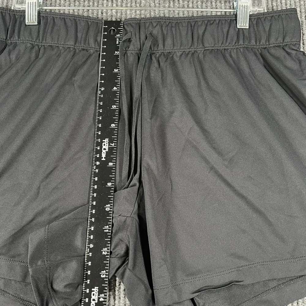 Nike Shorts Womens Dri Fit Large Black Activewear Workout Casual Gym New